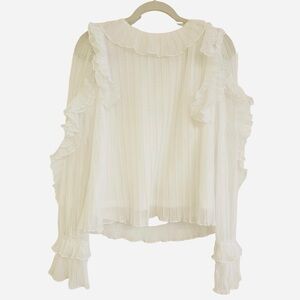 FANCO Frilly Ruffled Blouse
